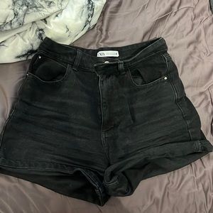 Zara mom shorts